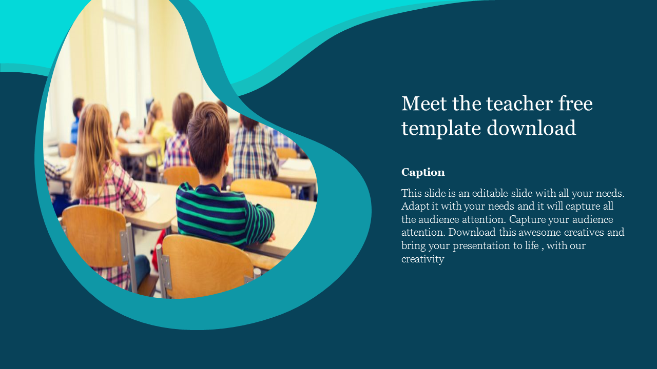 Meet The Teacher Free Template Download Slide Design